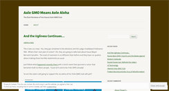 Desktop Screenshot of nogmomeansnoaloha.com